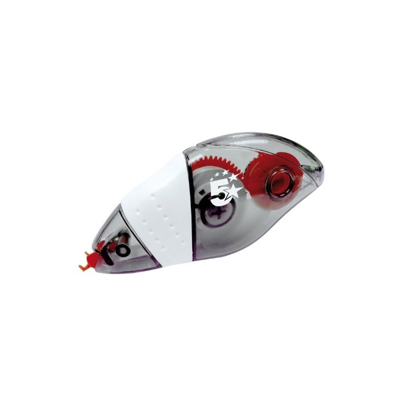 5 Star Correction Tape Roller Disposable 4.2mm x 8.5 metres