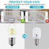 MIFLUS E17 LED Bulb Microwave Oven Appliance Light Bulb Super