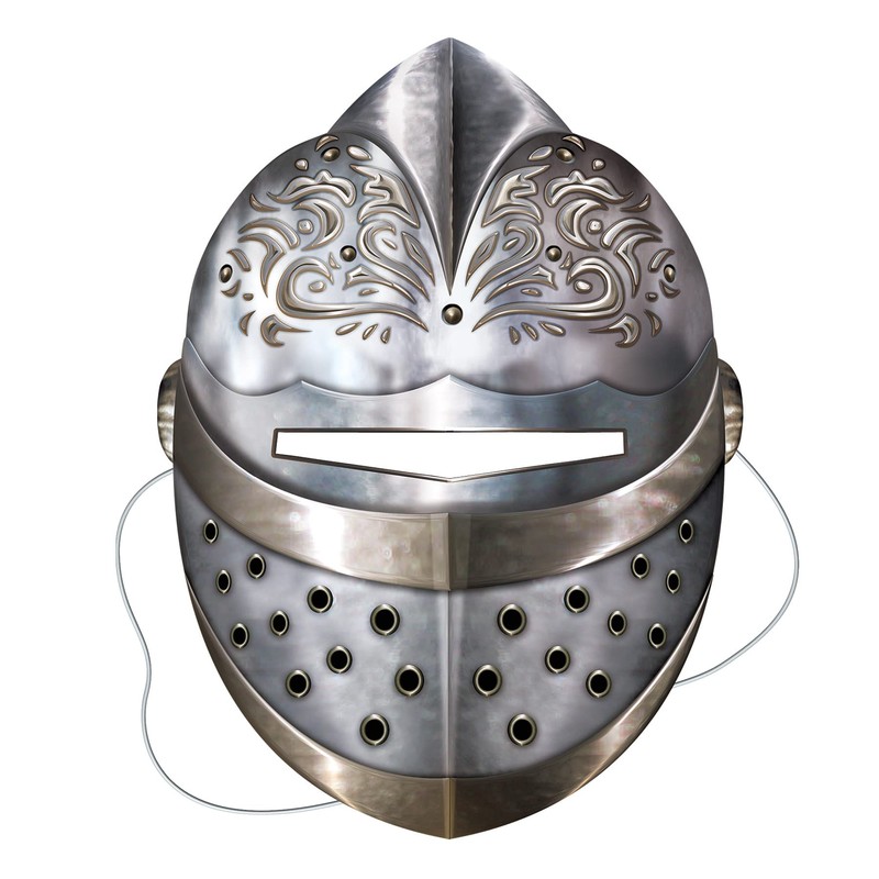 Beistle Medieval Knight Masks 4 Count
