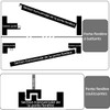Draught Excluder & Door Seals (White, 6)