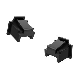 10Pcs RJ45 Jack Dust Cover, Reusable,RJ45 Dust Cover Cap,RJ45 Anti Dust Cover Cap Protector Plug Protects Ethernet Hub Port for RJ45 Female Port for TV,Computer,Other Devices (Black)