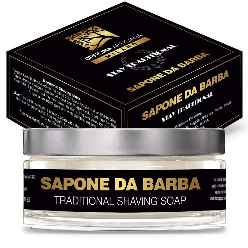 OFFICINA ARTIGIANA MILANO Stay Traditional Shaving Soap, 150 ml