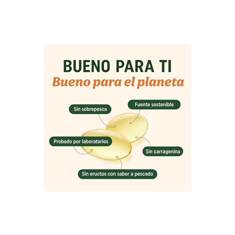 Omega Vegano Aceite Algas Dha Epa Origen Vegetal Gmo