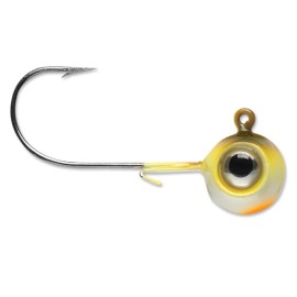 VMC NME14-YP Neon Moon Eye Jig 1/4oz Yellow Pearch 4 per pack