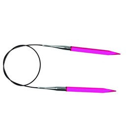 Knit Pro KP51060 Trendz 60 cm x 8 mm Fixed Circular Needles, Multi-Colour