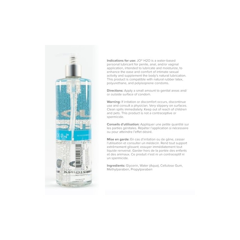 JO H2O Lubricant - Original (16 oz)