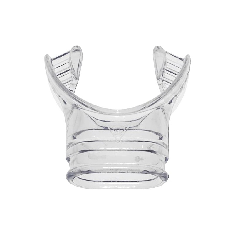 Cressi Mouthpiece for Snorkel, Clear, Rio