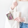 Airkit Boho Floral Checkbook Cover for Personal, PU Leather for