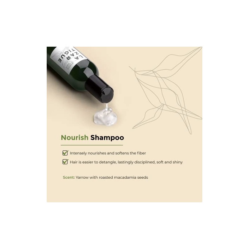 Nourish Shampoo by Lazartigue for Women - 8.4 oz Shampoo