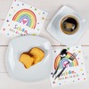 HEKU 100 napkins, 3-ply, 33 x 33 cm, rainbow, absorbent