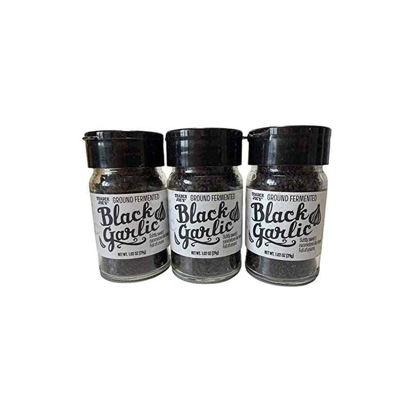 Trader Joe’s Ground Fermented Black Garlic (Pack of 3)