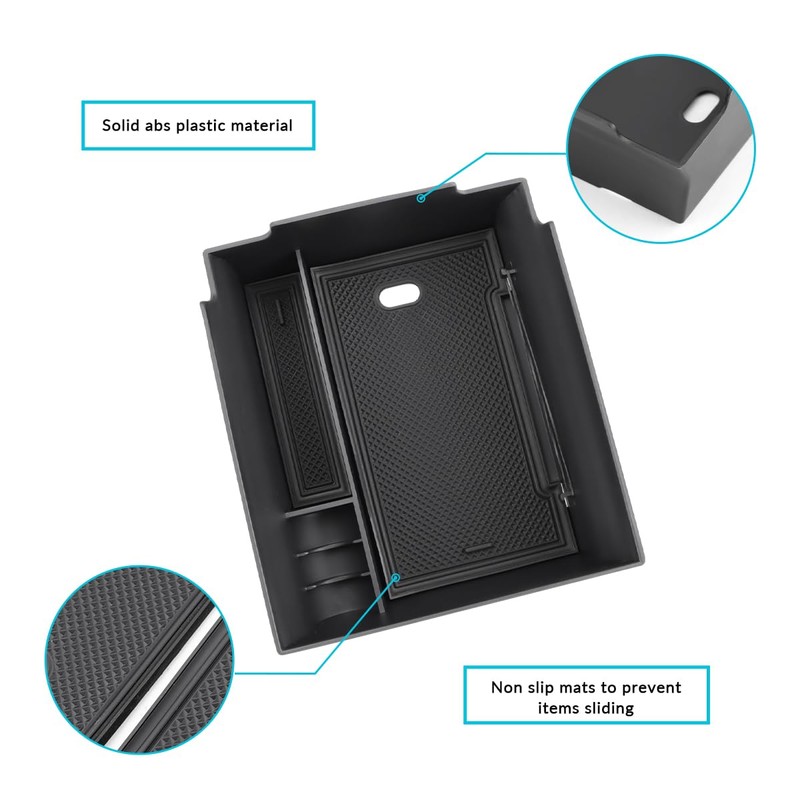 MARCHFA Center Console Organizer Tray Compatible for 2023 2024 Hyundai