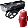 CatEye AMPP 100 / VIZ 100 Bike Light Set: Compact