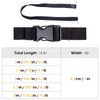 TRIWONDER Suitcase Belt, Adjustable Luggage Strap, Packing Band, Cargo Strap,