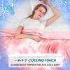 inhand Cooling Blanket Queen Size, Summer Blankets for Hot Sleepers