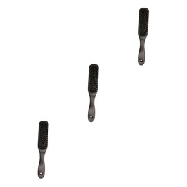 Baluue 3 Pcs Beard Brush for Men Bristles Beard Brush Professional Styling Wooden Handle Ideal for