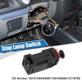 QUARKZMAN Brake Light Switch Brake Light Switch Replacement for OPEL Vectra C 2002-2008 for Opel Signum CC 2003-2008 No. 55701395/6366F1/09185906