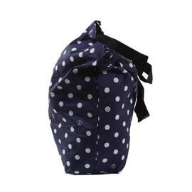 KiU K82-028 Waterproof Waterproof Bag Cover, Tote Bag, 2-Way Eco Bag, Compact, Packable, Foldable, Cute, Stylish, Men's, Women's, Piece, Dot