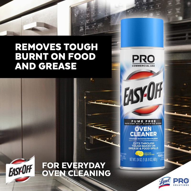Easy Off Professional Fume Free Max Oven Cleaner, Lemon 24
