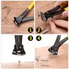 2 Packs End Cutting Nippers Pliers Nail Puller Tool Carpenters