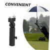 SUPVOX 2pcs Adjustable Golf Umbrella Holder Sturdy Clamp for Golf