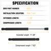 Rear Trunk Lift Support Shocks for Dodge Challenger 2008-2016 Gas
