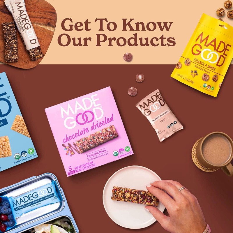 MadeGood Cookies and Creme Granola 6 Nut and Allergen Free