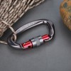 XINDA D Shape Safety Lock Connector Rock Climbing Protector Accessories
