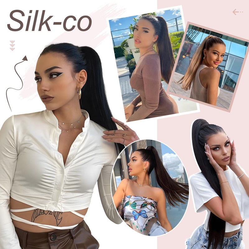 BH Claw Ponytail Extensions Real Hair