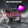 4 Pcs Led Universal RGB Grille Lights Compatible with Raptor
