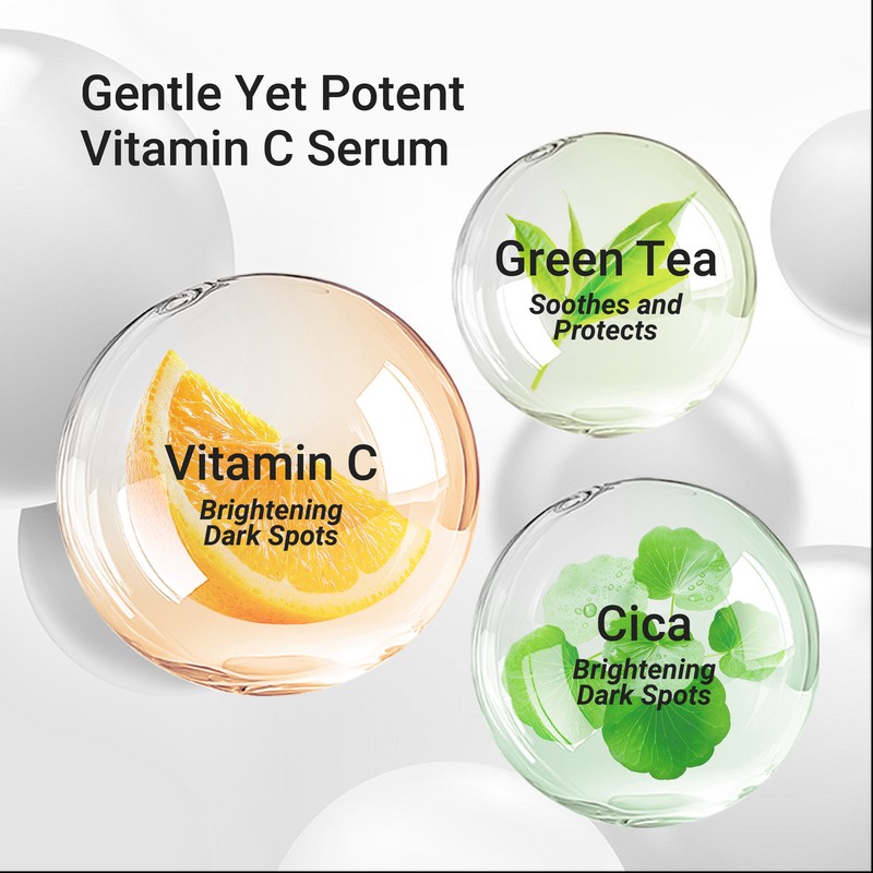 Meebak Cica & Vitamin C Serum 33ml - Meebak Cica