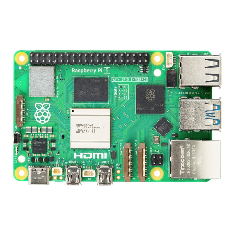 Raspberry Pi 5 8GB Quad-Core ARMA76 (64 Bits - 2.4