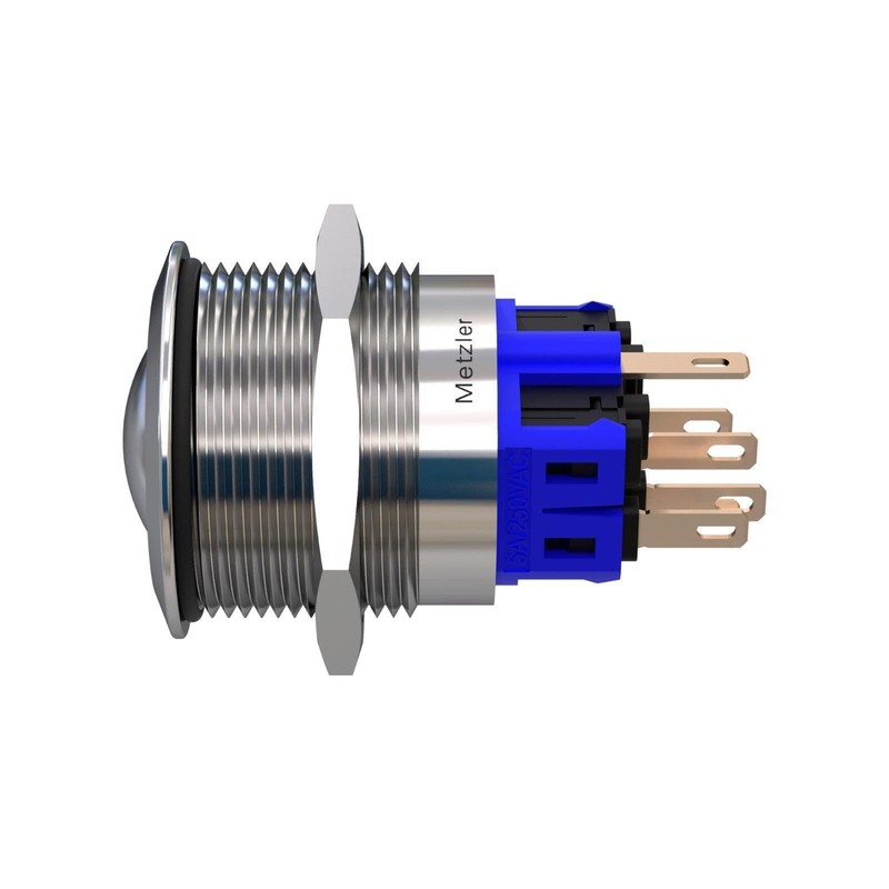 Metzler - Pressure Switch 25 mm - LED Ring Lighting