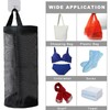 AIMALL Hanging Holder Tash Mesh Storage Organizer Garbage Bags Plastic
