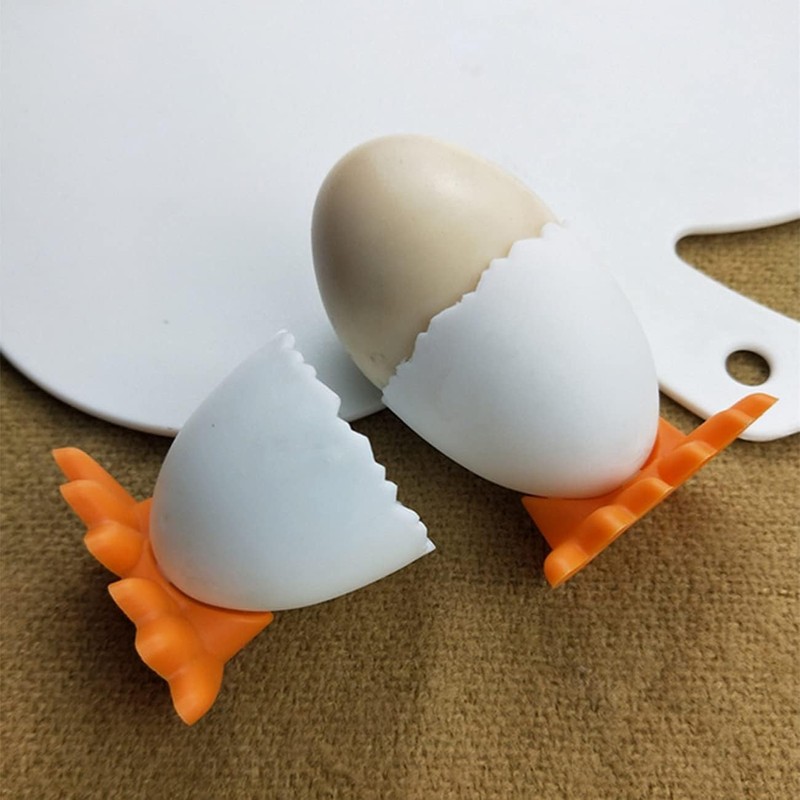 7 pcs Egg Cups Set,Egg Cups and Stainless Steel Egg