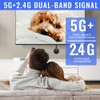 Chromecast 4K Device for TV, Wireless HDMI Display Adapter, 5G
