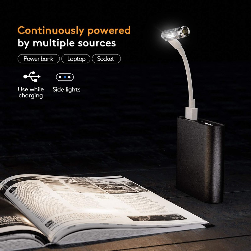 RovyVon Aurora A7x XP-G3 LED Keychain Flashlights, Rechaegeable Max 650