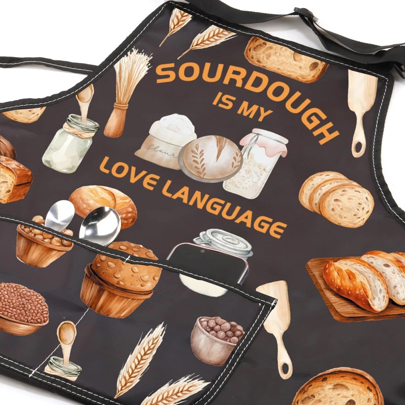 Jxgzso Sourdough Baker Apron Sourdough Bread Lover Gift My Love