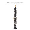 Oboe Shape Design Mini Pin Brooch Musical Instrument Craft Clothing