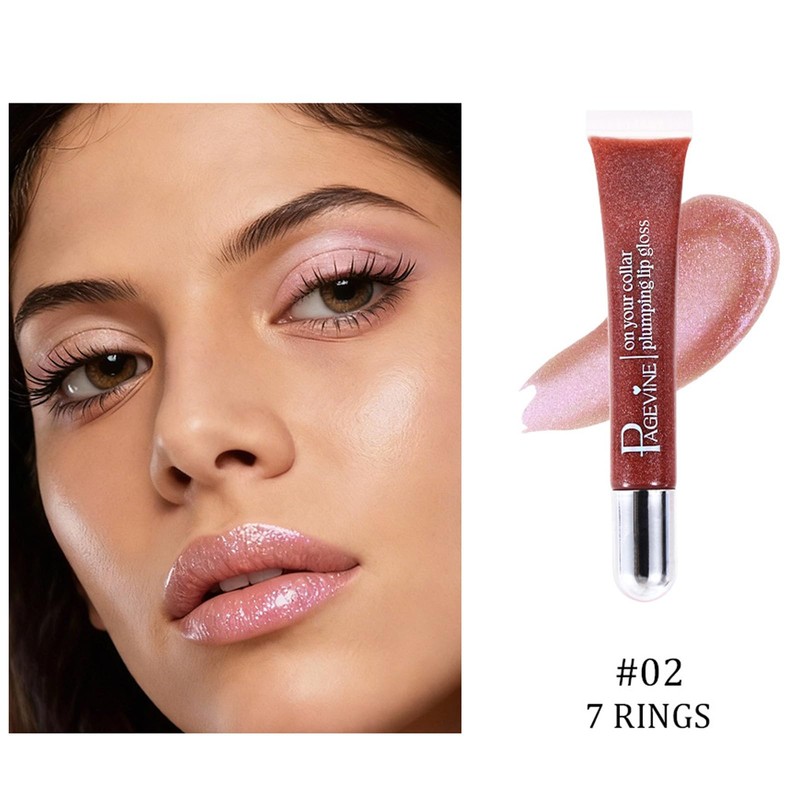 Shimmering Lip Gloss with Pearlescent, Duo Chrome Effect & Moisture