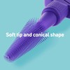 TePe EasyFit, Conical Interdental Brush, Purple, M/L, 6pcs, Plaque Removal,