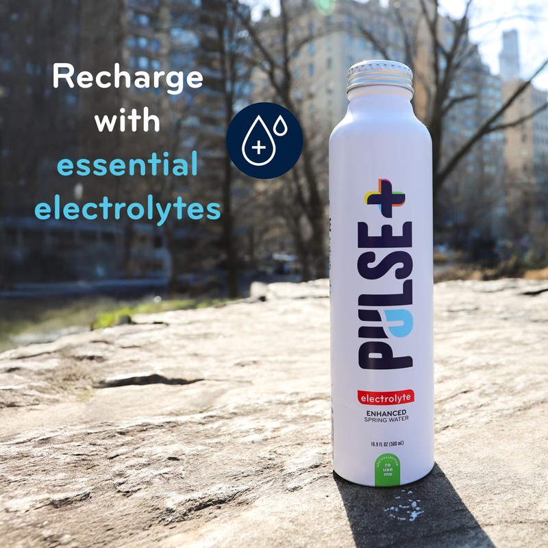 Pulse Electrolyte Aluminum Water Bottle by Pulse for Unisex -