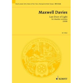 Last Door of Light: for chamber orchestra. op. 293. chamber orchestra. Partition d'étude.