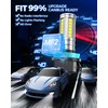 Marsauto H11/H8 LED Fog Light Bulb, 12,000 LM 600% Brightness