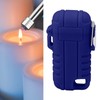 USB Rechargeable Lighter Windproof Dual Arc Lighter Waterproof Flameless Electric