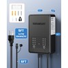 SURAIELEC 200W Low Votage Landscape Transformer with Timer, 2 Zones