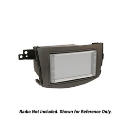 Scosche TA2055B Double DIN or Single DIN with Pocket Radio Install Dash Kit Compatible with Select 2006-2012 Toyota RAV4 - Aftermarket Car Stereo Installation Kit - See Guide in Images for Vehicle Fit