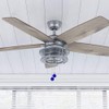 Dotlite 2Pack Glass Ceiling Fan Pull Chain, 12 Inches Decorative