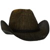 Peter Grimm Men's Tk Cowboy Hat, Black, One Size