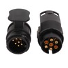 aqxreight Trailer Socket Adapter, 7-Pin to 13-Pin and 13-Pin to
